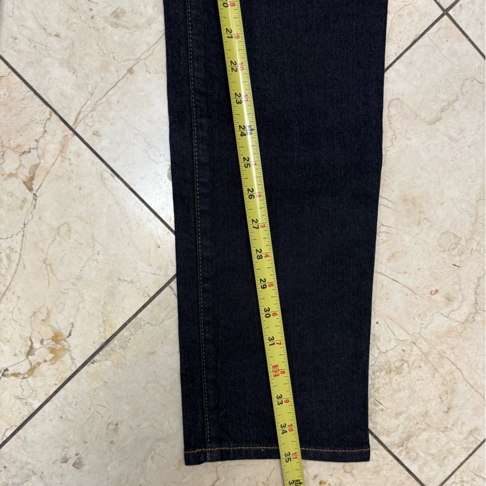 Old Navy Women's Dark Mid-Rise Blue Jeans - Picture 7 of 11